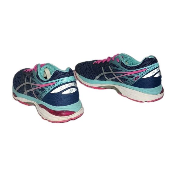 ASICS Gel Cumulus 18 Running Shoes Women's US 9.5 EUR 41.5 Blue Pink Color T6C8N - Picture 7 of 13